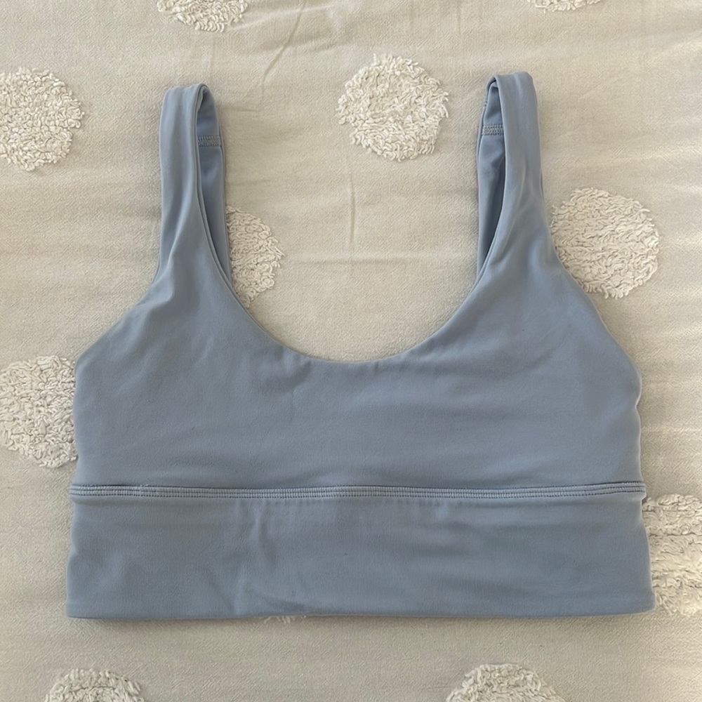 Align Bra Blue Linen